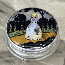 1950s Gwenda Compact Powder Jar/tin/container, Very Rare