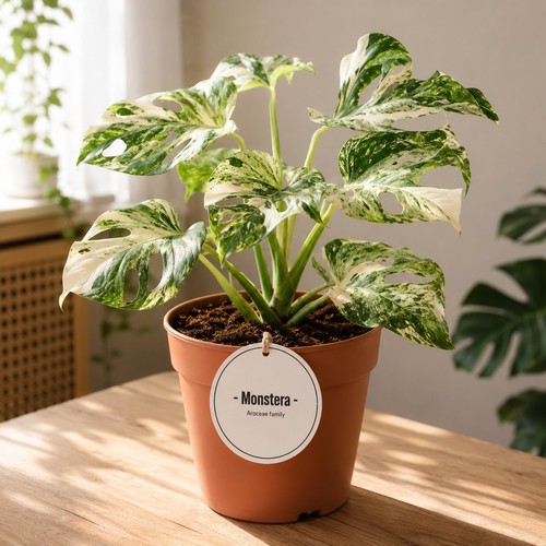Monstera frozen freckles cm - monstera, 6