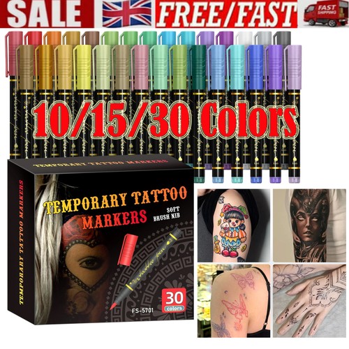 Temporary tattoo pen set - temporary,