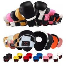 MAXSTRENGTH Boxing Gloves Pads