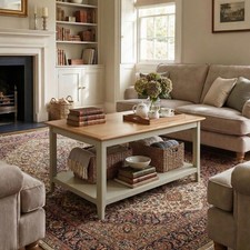 Large Coffee Table Painted
