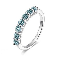 REAL Moissanite Ring + Box 925