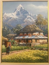 Original Oil Painting On A