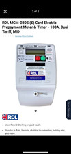 RDL  100Amp card operated Electronic Meters.