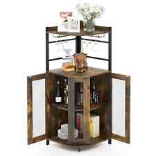 Chic Corner Bar Cabinet
