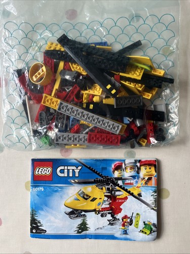 Lego city ambulance helicopter - lego,