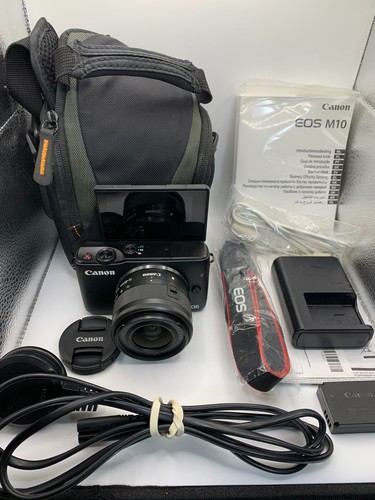 Canon eos m10 0mp 15 - 18.0mp, 15-45mm