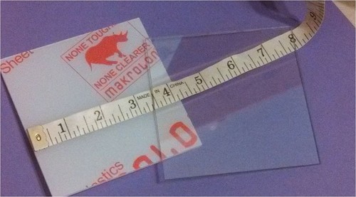 Replacement 4x4 clear - clear, cutting