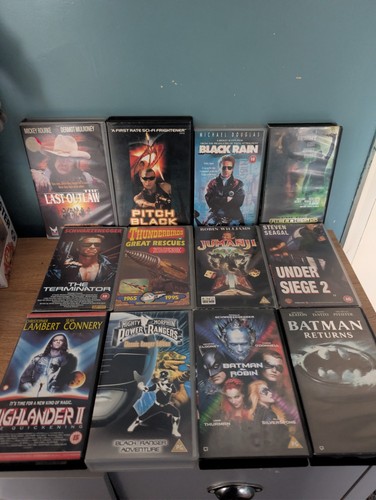 Vhs videos bundle batman - videos,