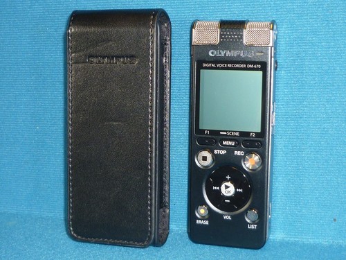 Olympus 670 voice recorder - olympus,