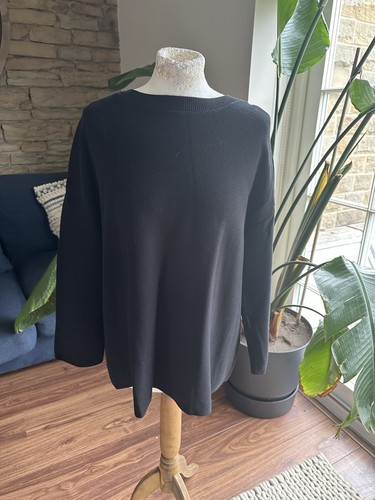 Black long sleeve tight knit - long,