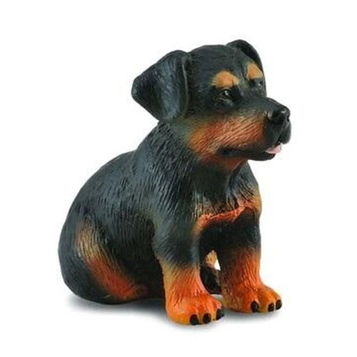 Rottweiler puppy figurine - puppy,