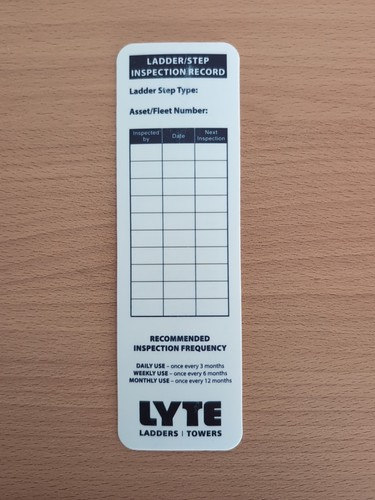 Lyte ladder step inspection - lyte,