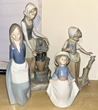 Four Lladro Figures Nao
