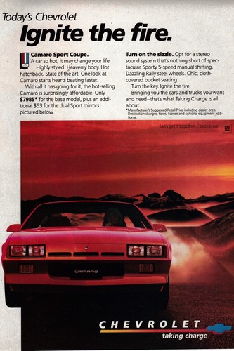 1984 chevrolet camaro sports - camaro,