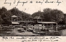 Vintage Postcard "Boat House