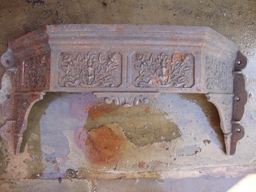 Antique cast iron - , decorative
