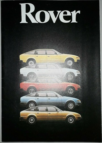 Rover sd1 brochure 1981 - rover, c.1981