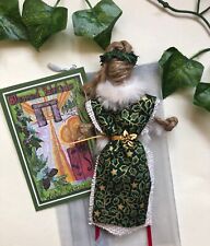 Yule Poppet ❄️kitchen Witch ❄️protection Talisman ❄️Yuletide Gift original Card