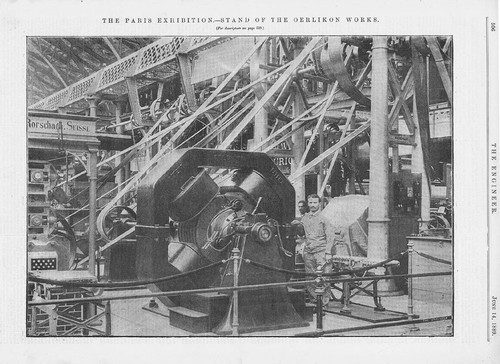 Stand the oerlikon works - of,