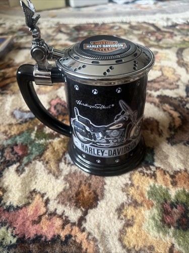Harley davidson tankard with - davidson,