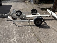 single motorbike trailer used