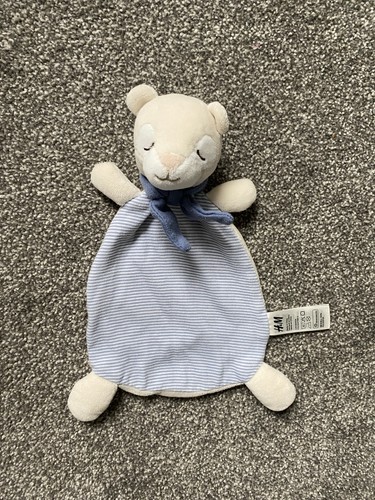Beige bunny rabbit blue - bunny,