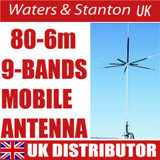 COMET UVH-10 80-6M Base Mobile Antenna