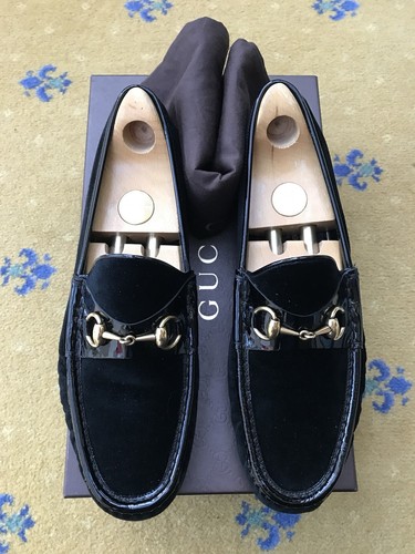 Gucci loafers leather shoes - leather,