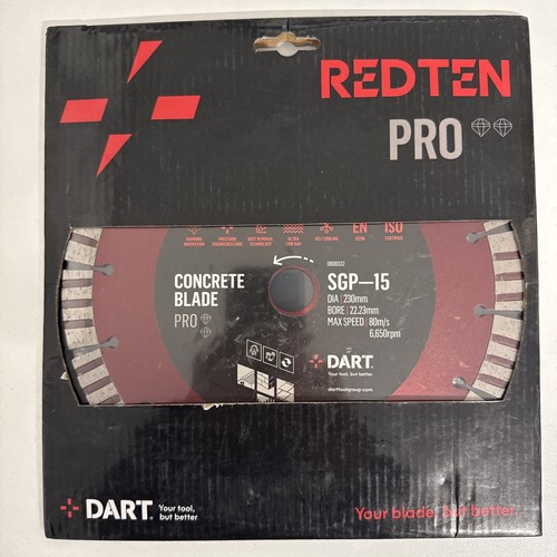 Dart red ten - ten, 230mm