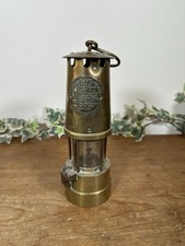 Eccles Protector Lamp Lighting Co Type A.1 Safety Lamp Not Tested Miners Lamp