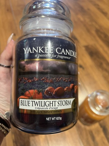 Yankee candle blue - blue, twilight