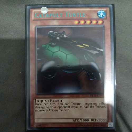 Yugioh tcg catapult turtle - tcg,