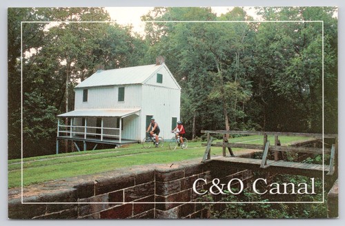 Canal postcard lock - c&o,