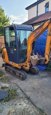 Hanix H1B-Plus 2 Mini Digger 2007 and Ifor WIlliams Plant Trailer