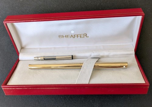Vintage gold plated sheaffer - gold,