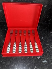 6 Christmas Pastry Forks By Martin Gulliver