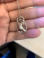 Silver Plated Neck Chain Women Girl Jewellery Gift - Ex-Argos display