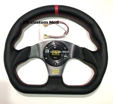 320mm Leather D Shape Racing