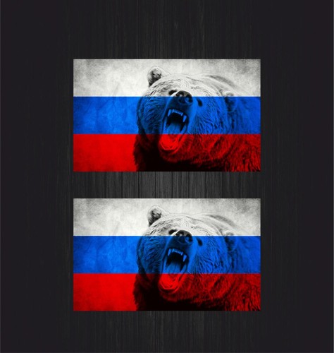 Car sticker russia - sticker, flag