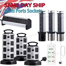 Pull Pop Up Sockets Tower