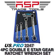 US PRO Tools 4pc Double E Torx