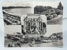 Grosvenor Hotel Colwyn Bay Wales Vintage Multiview Friths Series RP Postcard