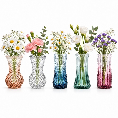 Set glass bud - of,