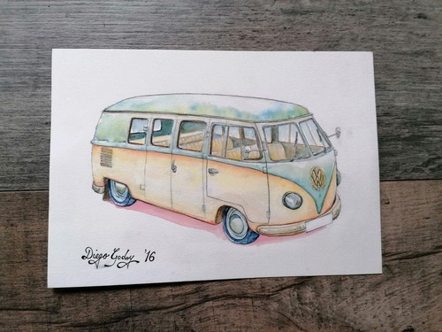 Original small watercolour - small,