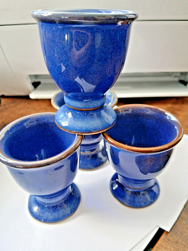 Denby imperial blue egg - 4,