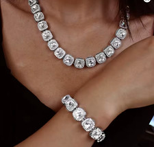 Luxury Silver Crystal 13mm