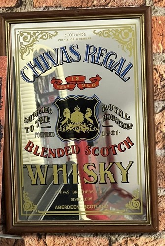 Vintage pub mirror - , chivas