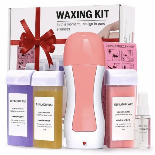 Hair removal wax kit - hair, roller