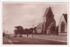 A Valentine's Real Photo Post Card of Towyn Church. Abergele, Denbighshire